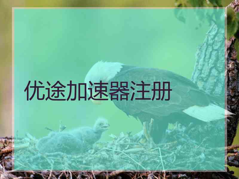 优途加速器注册