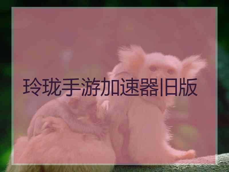 玲珑手游加速器旧版