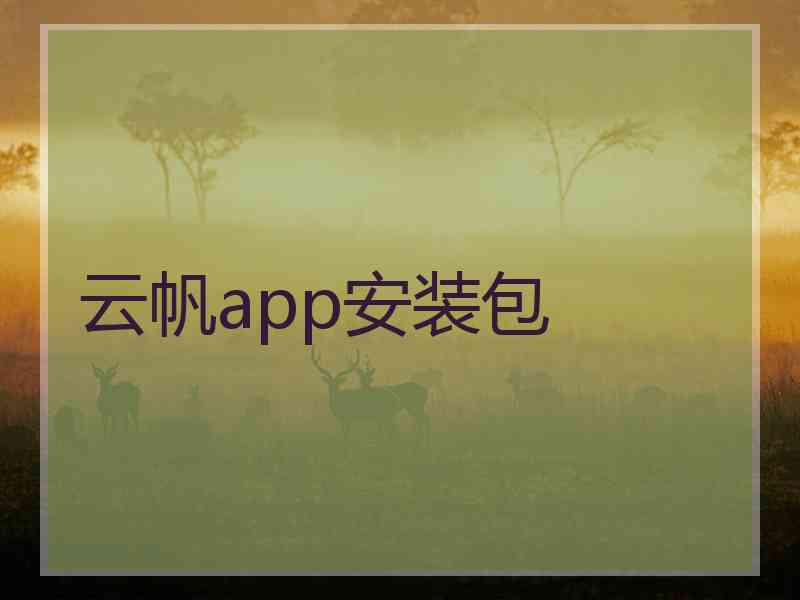 云帆app安装包
