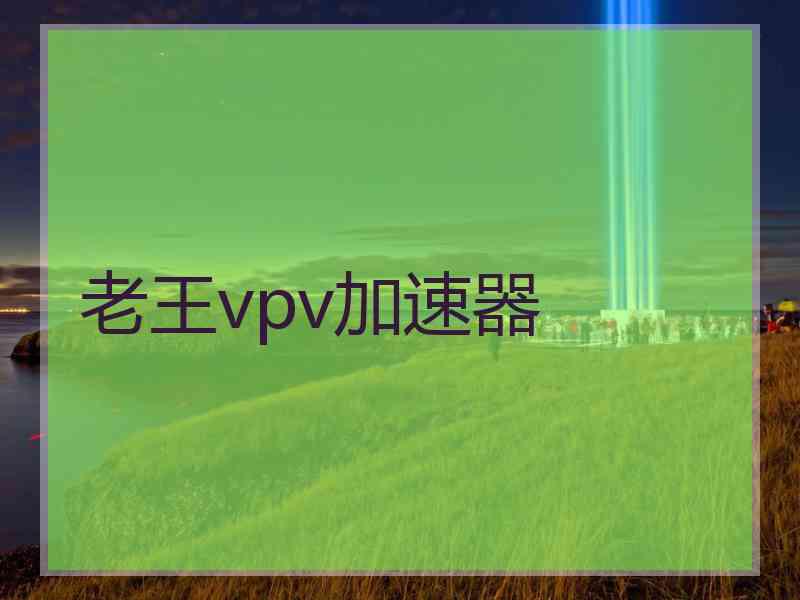 老王vpv加速器