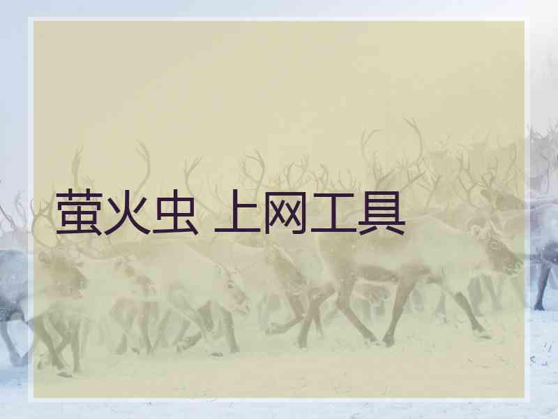萤火虫 上网工具