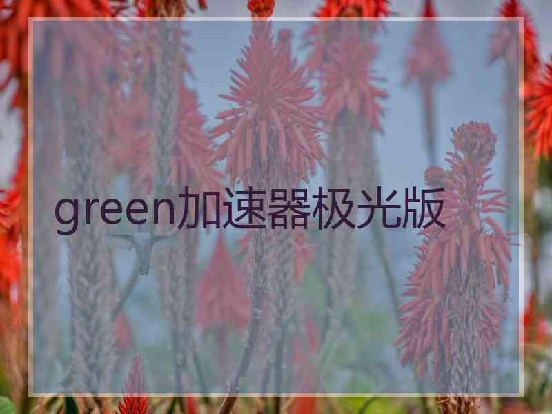 green加速器极光版