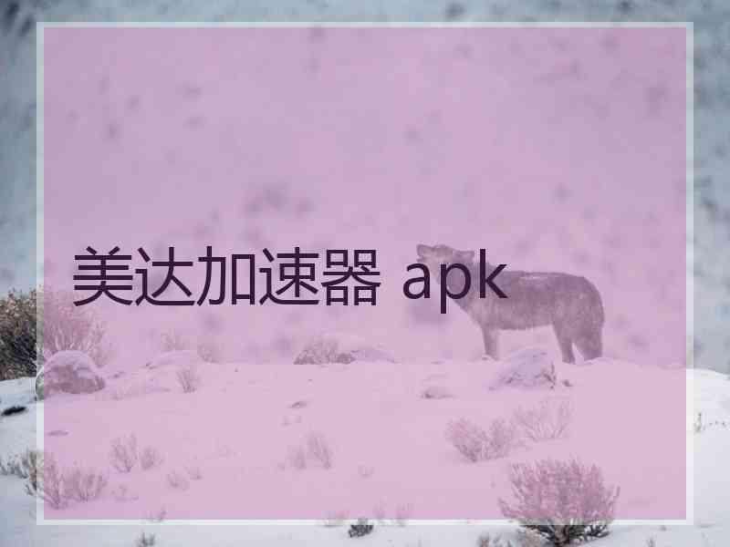 美达加速器 apk