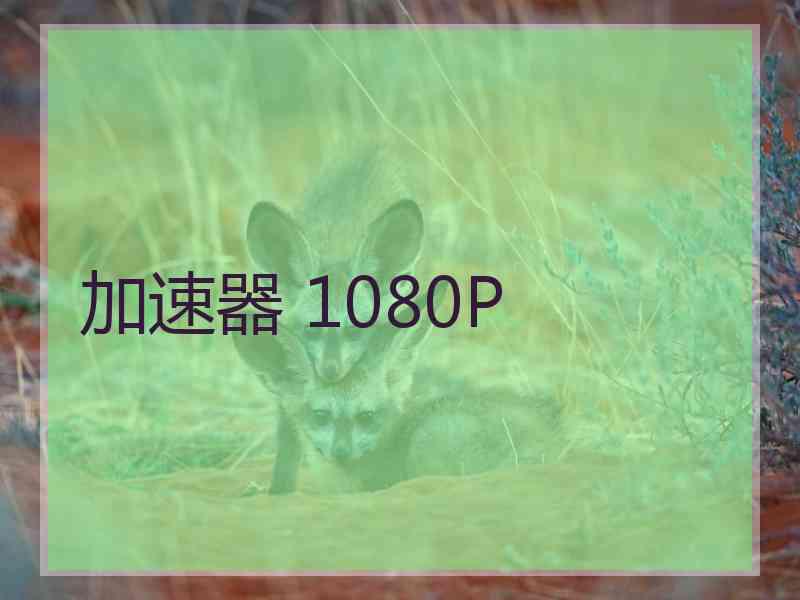 加速器 1080P