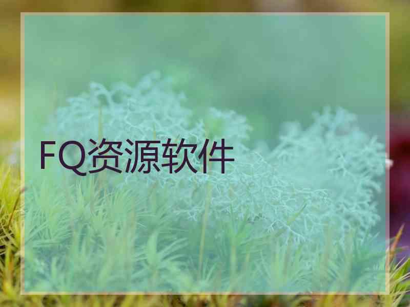 FQ资源软件