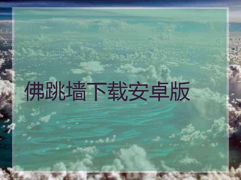 佛跳墙下载安卓版
