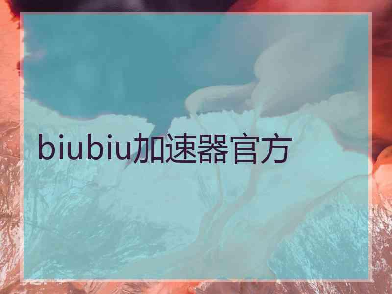 biubiu加速器官方