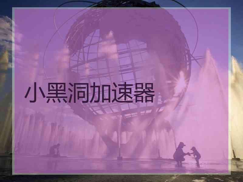小黑洞加速器