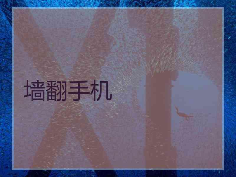 墙翻手机