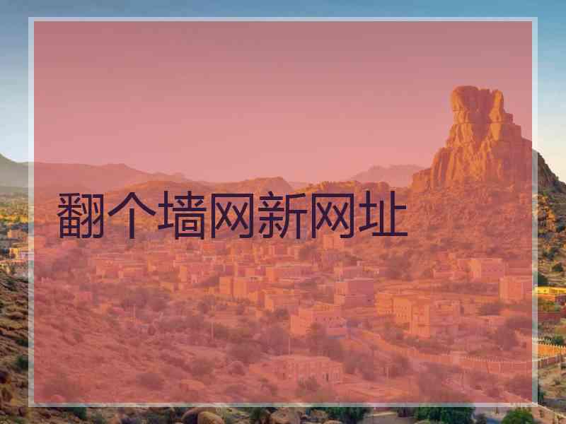 翻个墙网新网址
