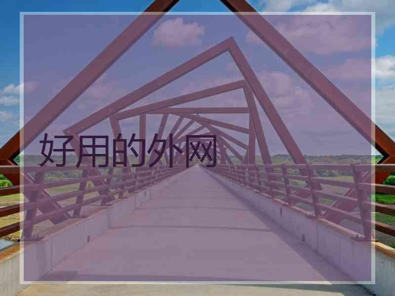 好用的外网