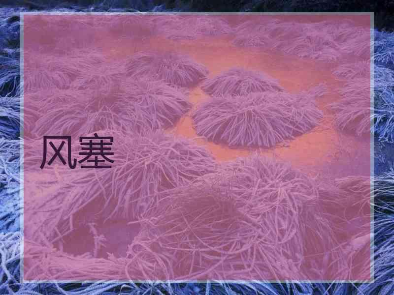 风塞