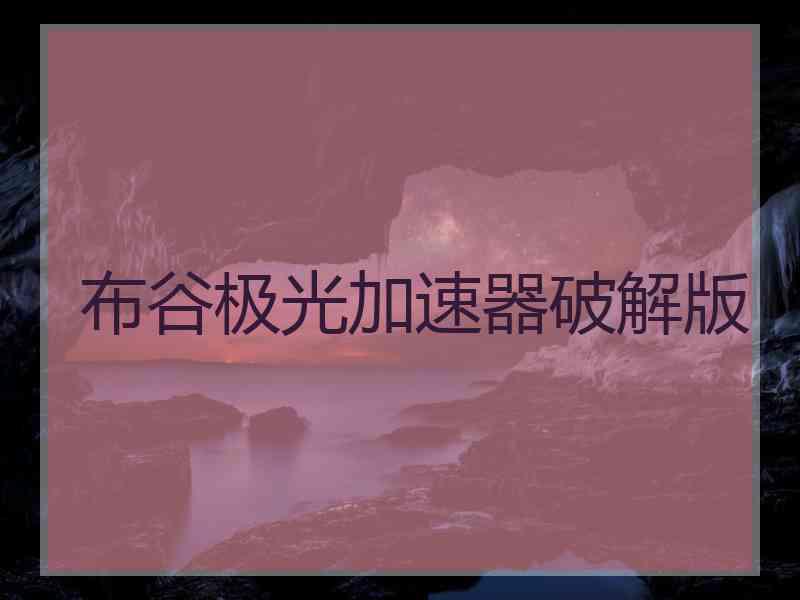 布谷极光加速器破解版