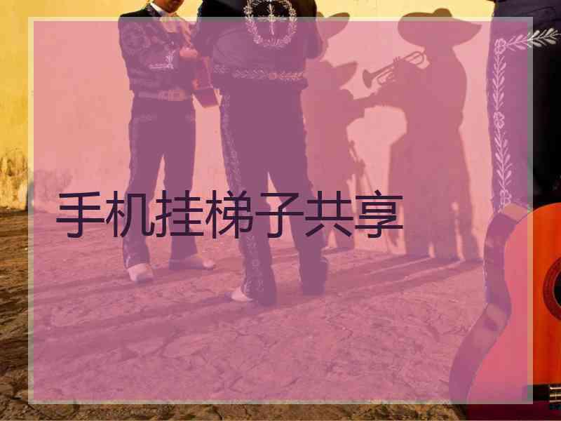 手机挂梯子共享