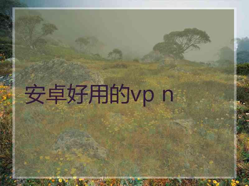 安卓好用的vp n