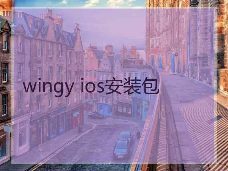 wingy ios安装包