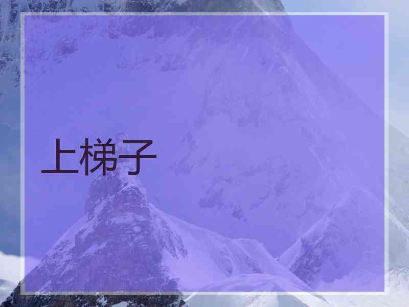 上梯子