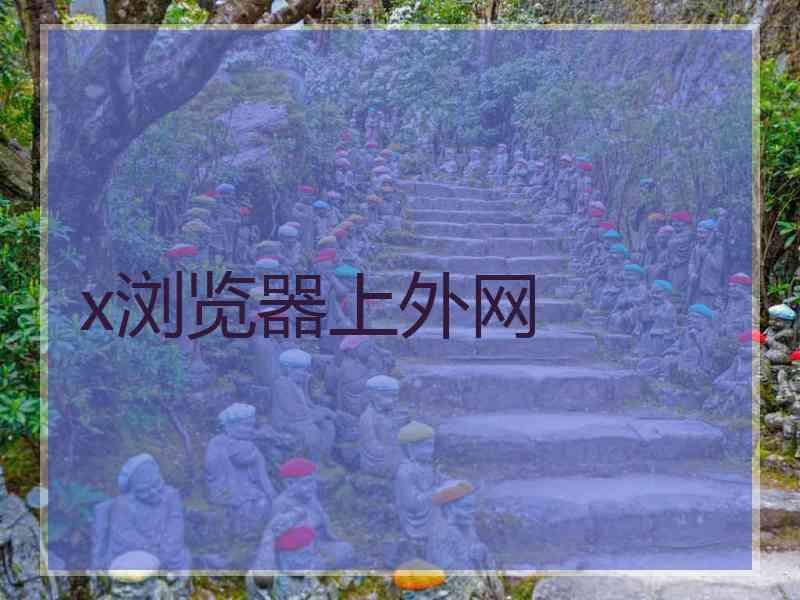 x浏览器上外网