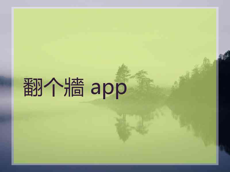 翻个牆 app
