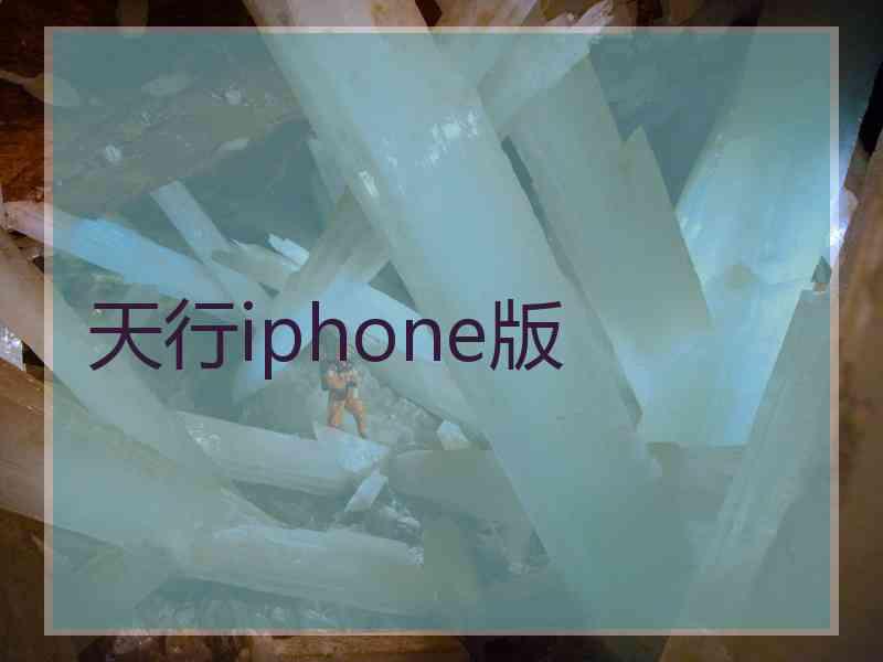 天行iphone版