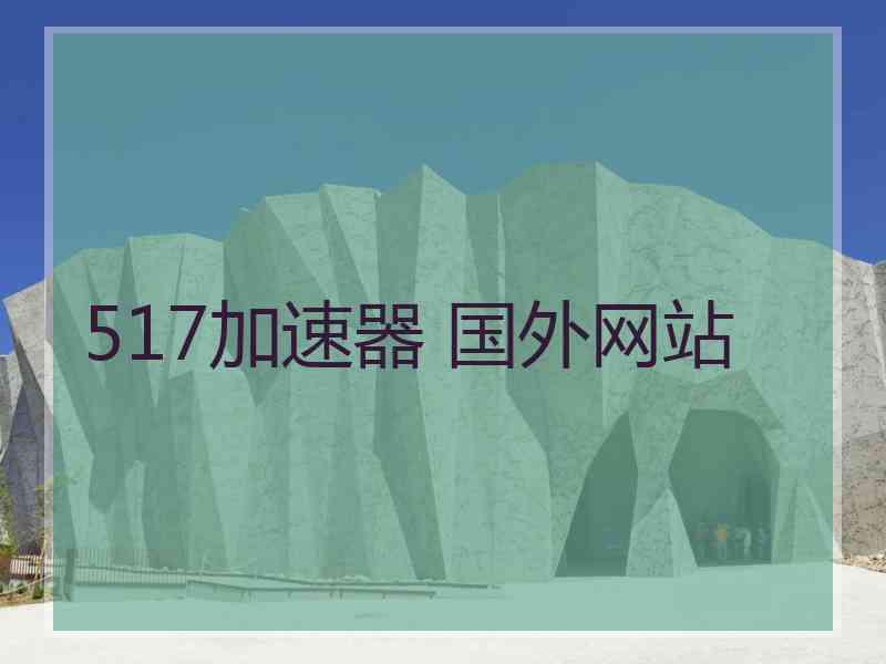 517加速器 国外网站
