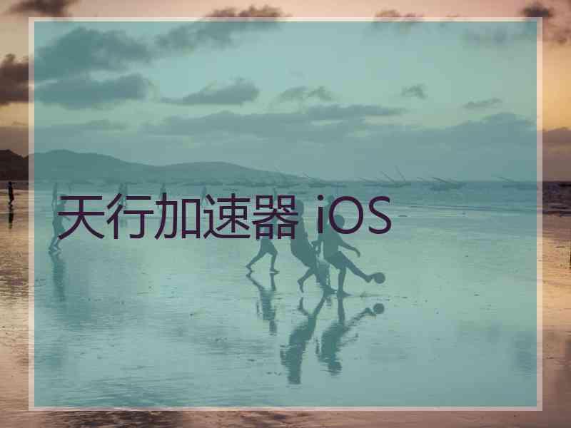 天行加速器 iOS