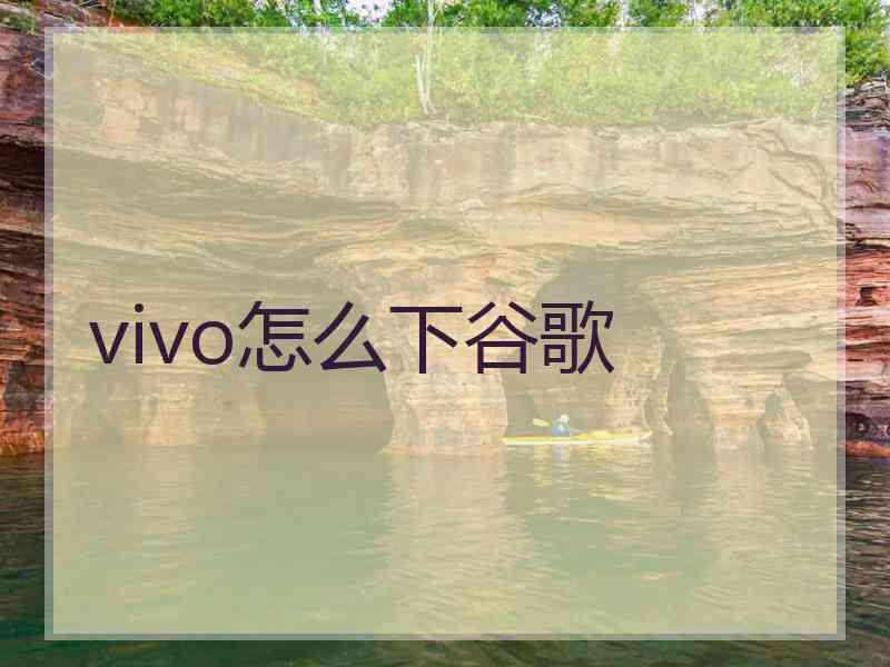 vivo怎么下谷歌