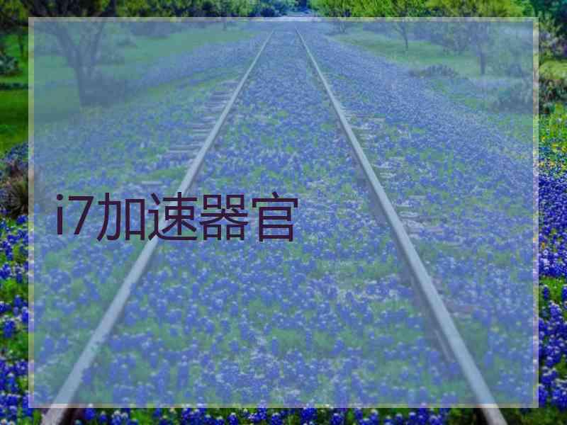 i7加速器官