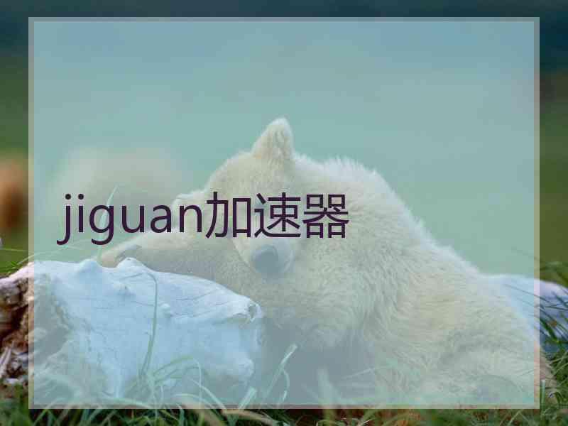 jiguan加速器