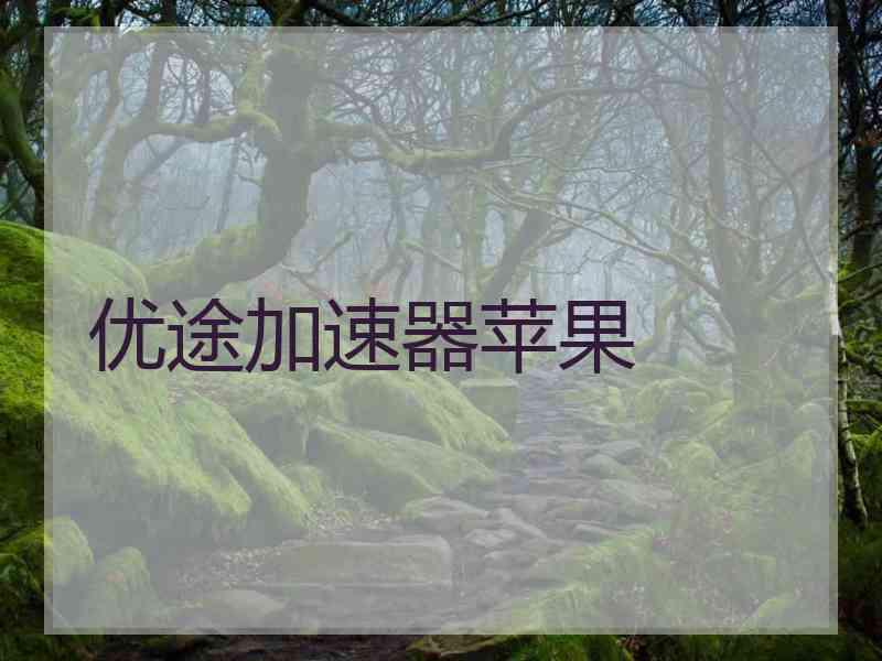 优途加速器苹果