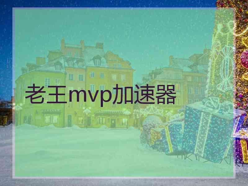 老王mvp加速器