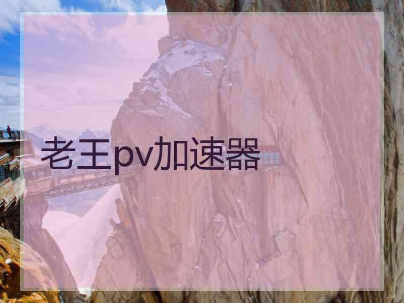 老王pv加速器