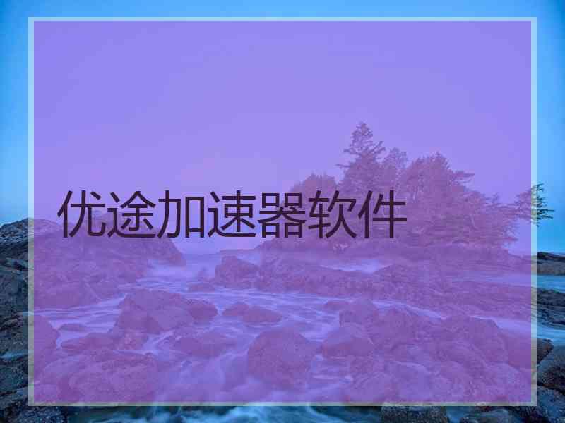 优途加速器软件