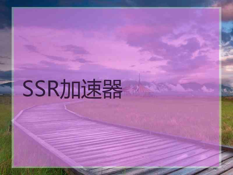 SSR加速器