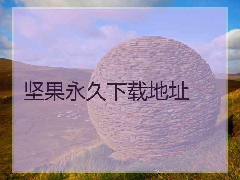 坚果永久下载地址