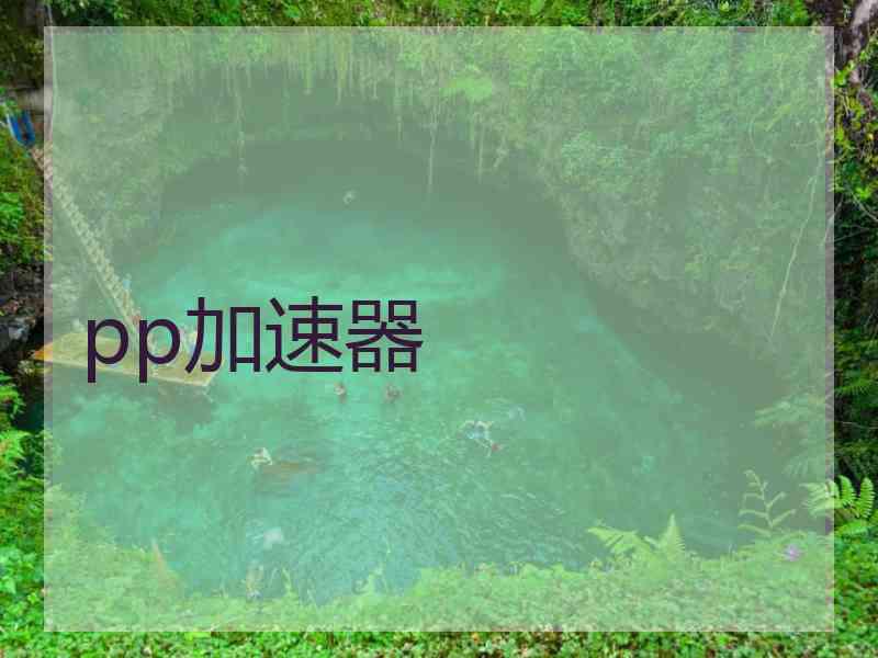 pp加速器
